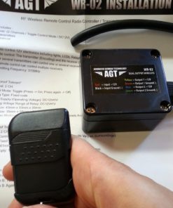 Agt 12V Waterproof Wireless Remote Control Dc Universal 2-Channel Output Work.. 11 57 cf415b8b a049 41c9 8234 a92aa6fd4018