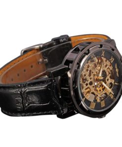 Men's Mechanical Wrist Watch With Elegant Skeleton Dial Black 12 57 cf7ab58c 41ab 4aeb ad90 fb6fcb116018