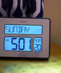 La Crosse Technology C86279 Atomic Full Calendar Clock With Extra Large Digit.. 11 57 cfb9e5cd ed7d 4a71 9815 86d942379332