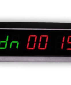 Alternative view of Eu Led Timer Boxing Gym Crossfit Tabata Emom Interval Programmable Countdown/..