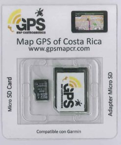 Alternative view of Costa Rica Gps Map Sd Card (For Garmin)