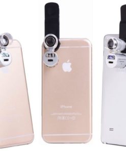 Alternative view of Wonbsdom Univsersal 60X Zoom Led Clip-On Microscope Lens+Microfiber Cleaning ..