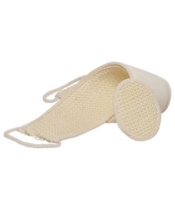 Alternative view of Loofah Back Scrubber For Bath Or Shower - Dual Sided Exfoliating Sisal And So..