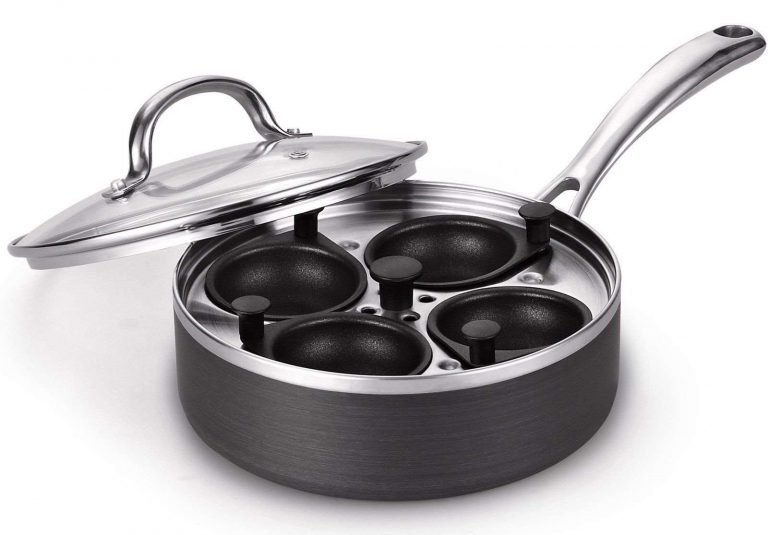 Cooks Standard Cooks Standard 02421 Nonstick Hard Anodize Egg Poacher With Gl..