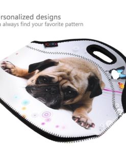 Icolor Cute Pug Boys Girls Kids Neoprene Sleeve Insulated Lunch Tote Pouch Co.. 9 57 d15ac271 ef6f 44a1 bb48 ceffeb6d4f1f