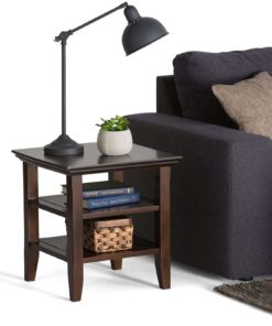 Simpli Home Acadian End Table Rich Tobacco Brown 9 57 d1634bb7 a24b 4160 ac63 7a4d2ccbd49c