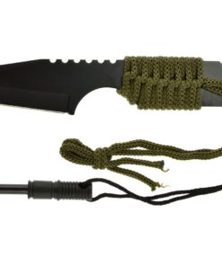 Alternative view of Se Khk6320 Outdoor Tanto Knife With Fire Starter