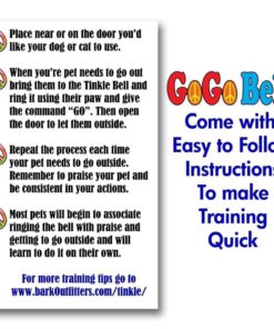 Gogo Bell Dog Doorbell For Housebreaking / Housetraining / Potty Training You.. 10 57 d1a18d11 fe92 4c20 94e6 bc1c21523c15