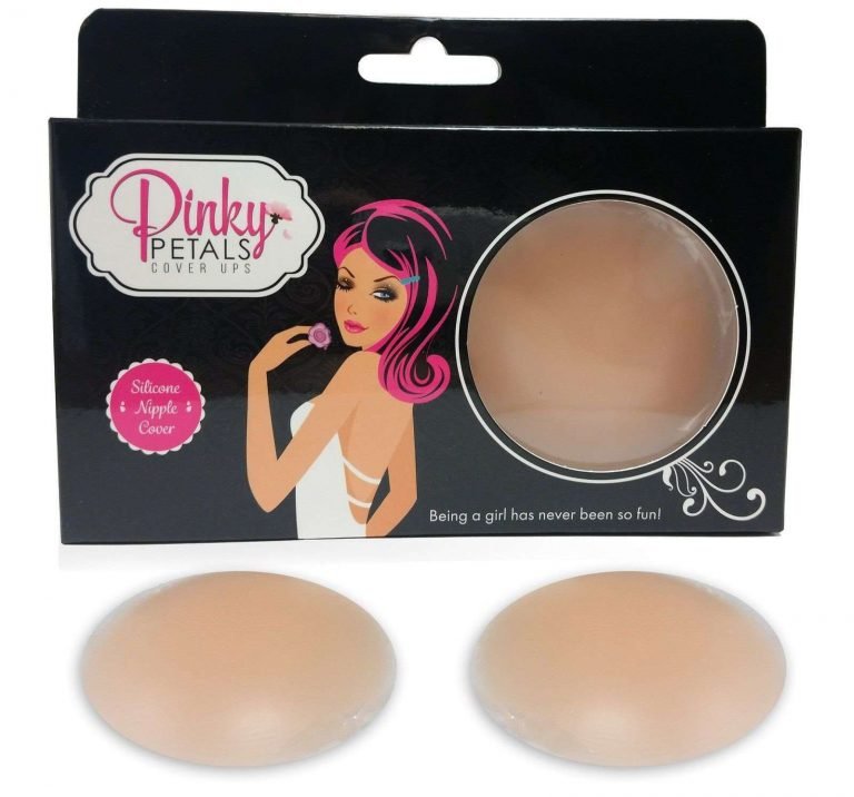 Pasties - Reusable Adhesive Silicone Nipple Covers By Pinky Petals