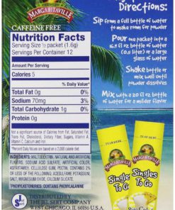 Alternative view of Margaritaville Singles To Go Drink Mix Pina Colada 6 Count (Pack Of 12)