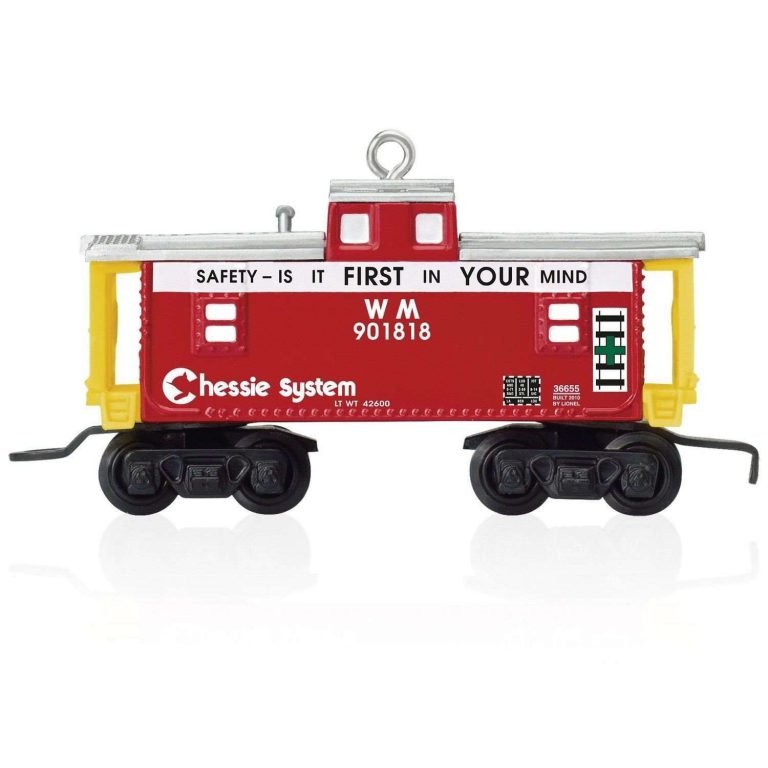 Hallmark Keepsake Ornament: Lionel Chessie Wm Train Caboose