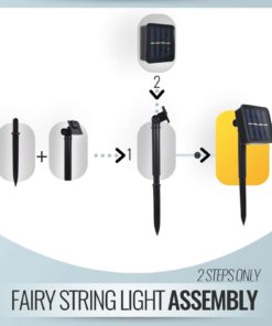 Solar Powered Multicolor Led Flower Fairy String Lights Blossom Lighting 21Ft.. 12 57 d2057768 ede0 47d8 9a6f 67ece38bb718