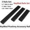 Field Sport 3 Rails Keymod Picatinny Accessory Rail Set 5.7" With 11 Slots 4".. 11 57 d2cce013 5887 4c41 a963 6fa24760ccba