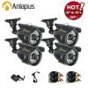 Anlapus 4 Pack 900Tvl 960H Outdoor/Indoor 100Ft/30M Night Vision Waterproof W.. - $13.95