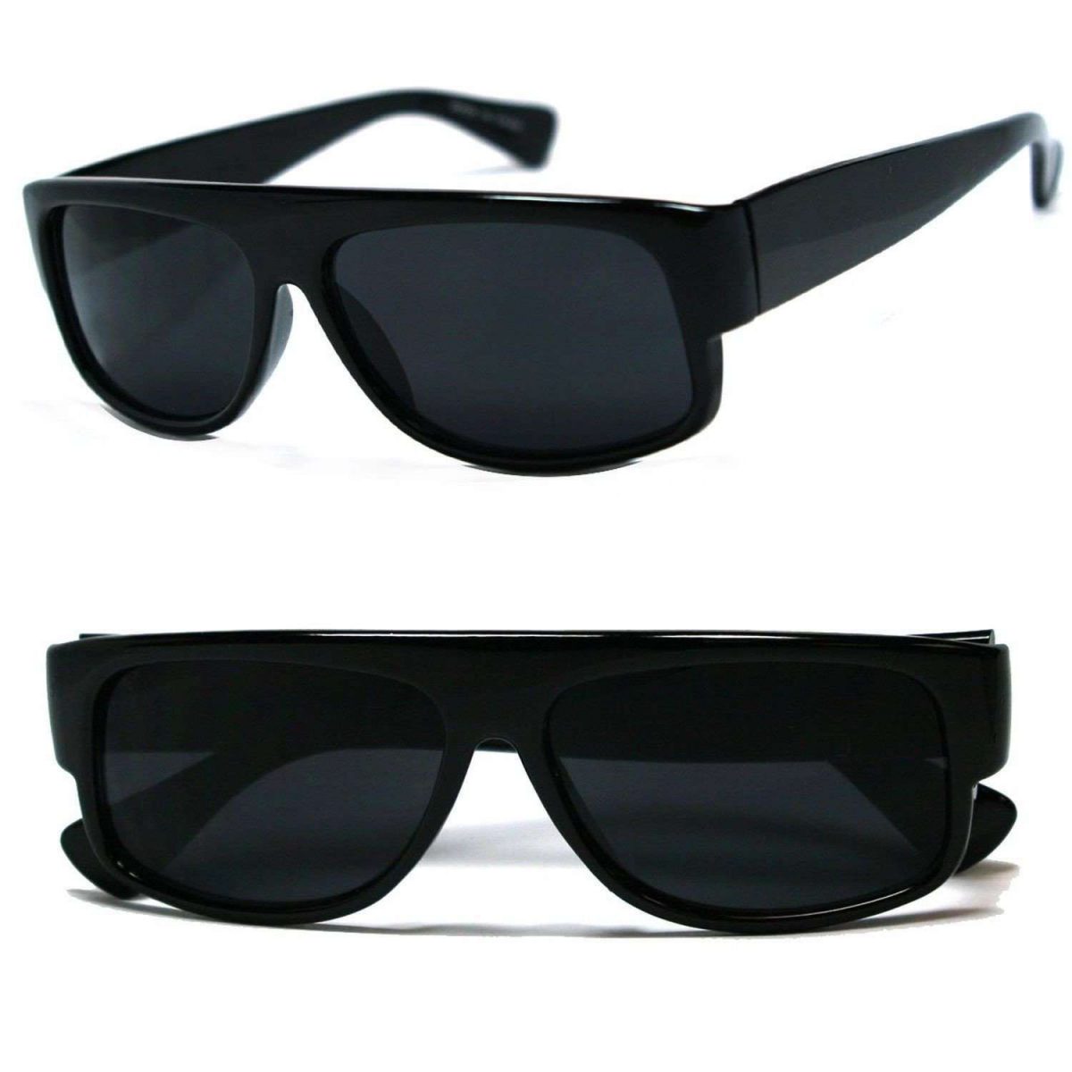 Original Og Mad Dogger Locs Shades Sunglasses W Super Dark Lens (Black 