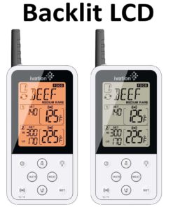 Alternative view of Ivation Ivawt738 Dual Probe Long Range Wireless Digital Thermometer Set W/ Db..