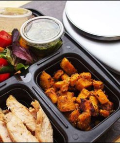 3-Compartment Bento Lunch Box / Sturdy Plastic Food Containers (Set Of 10) Wi.. 13 57 d41ef857 8966 4c4c ab4f 556e12154bce