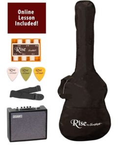 Rise By Sawtooth St-Rise-St-Blk-Kit-1 Electric Guitar Pack Black 15 57 d5d053b9 deed 4803 a374 ca5315c71cda