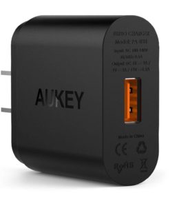 Alternative view of Quick Charge 2.0 Aukey Wall Charger With Micro-Usb Cable For Samsung S7/S6/Ed..