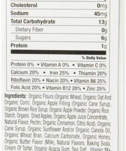 Alternative view of Earth's Best Organic Sunny Days Snack Bars Apple 8 Count (Pack Of 6) ( 5.3 Oz..