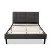 Zinus Upholstered Square Stitched Platform Bed With Wooden Slats Queen 5 57 d6882acc 1fda 4181 80e7 ada4ba770dc0