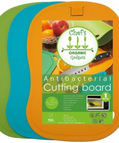 Chef O' Gadgets Cutting Board Set: Antimicrobial Boards With Unique 1 Minute .. 15 57 d6ccda50 0dd6 45f2 a244 7b46320492c2