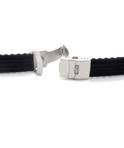 Alternative view of Ritche 22Mm Waterproof Silicone Rubber Watch Strap Band Deployment Buckle For..