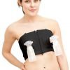 Simple Wishes Hands Free Breastpump Bra Black Xs To L Xs-L