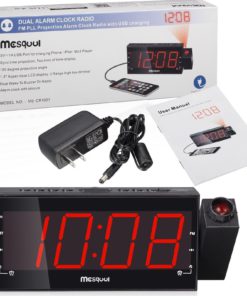 Mesqool Digital Dual Alarm Fm Dimmable Projection Clock Radio 1.8 Inch Led Di.. 10 57 d9eab605 4801 4284 9173 57a488aef45d