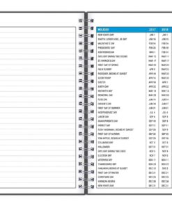 Blue Sky 2017 Weekly & Monthly Planner Wire-O Binding 5" X 8" Classic (19578) 16 57 da7a9b09 fba0 469c b2c8 9e16979474bb