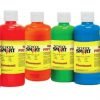 School Smart 1439240 Non-Toxic Washable Tempera Paint Set 1-Pint Plastic Bott.. 12 57 da995582 73b6 40b2 8ba6 3e038581a51b