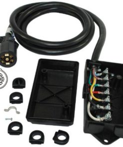 Conntek 7 Way Plug Inline Trailer Cord With 7 Gang Junction Box 6-Feet 12 57 dada3bbe fc6b 4407 97a0 f7d4c6c1873d