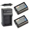 Dste 2X Np-Fw50 Battery + Dc107 Travel And Car Charger Adapter For Sony Alpha.. 2 57 dadefbb1 12a6 464e 9dda 2a5142149fa9