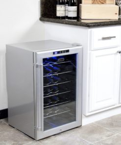 Whynter Wc28S Sno 28 Bottle Wine Cooler Platinum With Lock 17 57 db5f6b24 7127 4b8f 877e e367aefebf6b