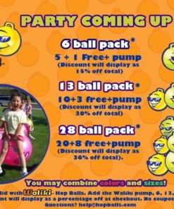 Waliki Toys Jumping Hopper Hopping Hippity Hop Ball: Ages 3-6 (Blue) 31 57 dbee96f7 3bf1 4bd5 bfa1 1d6cada9ae36 1