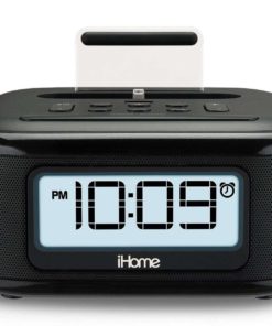 Ihome Ipl23 Stereo Fm Clock Radio With Lightning Dock Charge/Play For Iphone ..