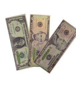Real Looking Us Play Money - 30 Bills Of $1 $5 $10 $20 $50 & $100 - Education.. - $9.95
