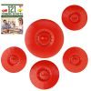 Silicone Cooking Food Storage Suction Lids Microwave Splatter Screen And Bowl..