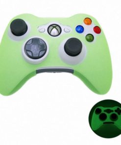 Alternative view of Green Glow In Dark Xbox 360 Game Controller Silicone Case Skin Protector Cove..