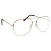 Grinderpunch New Non-Prescription Premium Aviator Clear Lens Glasses Gold 6 57 ddf72868 c1e4 4a7c 8b38 35523d43795f