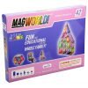 Magworld Toys Pastel Magnetic Construction Set (42 Piece)