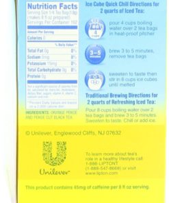 Alternative view of Lipton Black Iced Tea Family Size 48 Ct 1