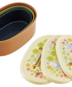 Alternative view of Totoro Design 3 Pieces Nesting Food Storage Boxes Set