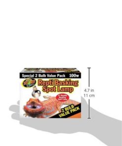 Alternative view of Zoo Med Basking Spot Lamp - 2 Pack 100 Watt/2 Pack