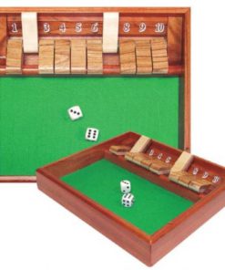 Trademark Poker Shut The Box Game 10 Numbers