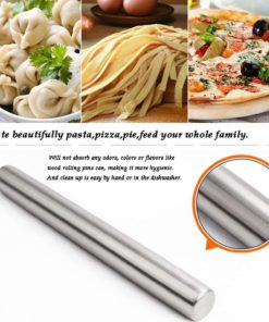 Philonext Stainless Steel Rolling Pin Metal Rolling Pin For Bakers Cookie & P.. 12 57 e007fee9 718f 436b af79 afb56b00d571