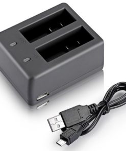 Vvhooy 2 Pcs 900Mah Rechargeable Battery And Rapid Dual Charger For Action Ca.. 10 57 e055695c 16c9 40e4 9a5a 2d49b9114504