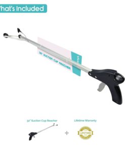 Reacher Grabber By Vive - Suction Cup Grip - 32" Heavy Duty Mobility Aid - To.. 10 57 e0e813ed 7c51 43bd b719 05ca005d939d
