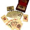 Deck Of 24K Gold Foil Plating Poker Plastic Playing Cards With Mahogany Wood .. 9 57 e10aaa0f 32ea 40a7 8c99 d153d6cdf9f5