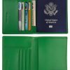 Rfid Blocking Genuine Leather Passport Holder Wallet In 7 Colors Green 14 57 e11e528b d1ad 4677 a7d4 9f7d6deaa5cd